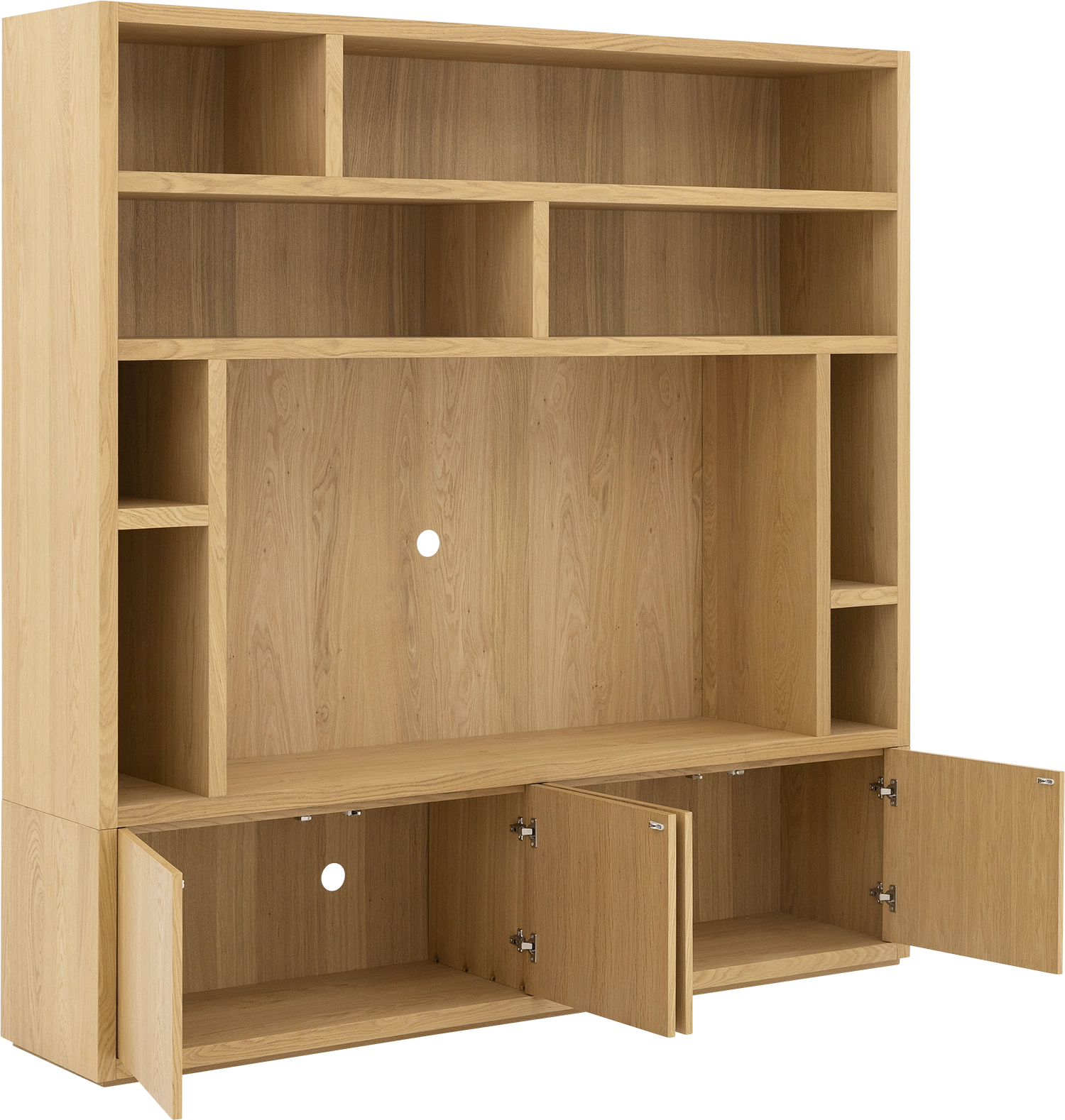 Goossens Barcelona Tv Meubel Eiken Blank - 8251584-goossens-barcelona-tv-meubel-eiken-blank-06