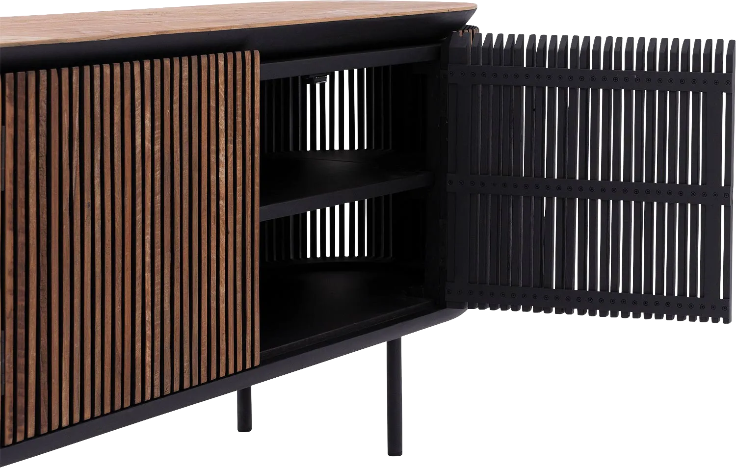 Goossens Adel Tv Meubel Teak Bruin - 8233612-goossens-adel-tv-meubel-teak-bruin-10