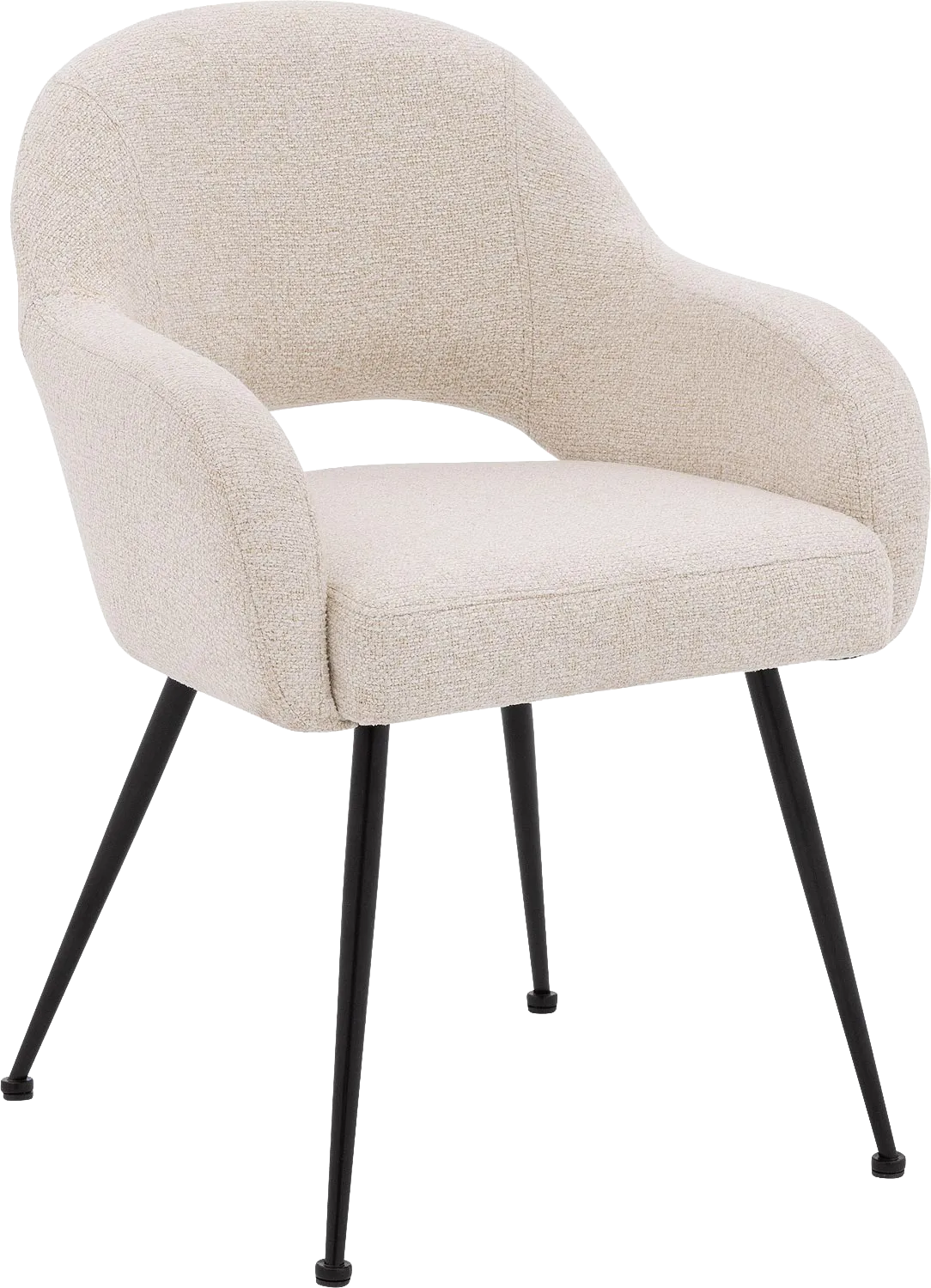 Goossens Briggen Eetkamerstoel Stof Wit - 8243865-goossens-briggen-eetkamerstoel-stof-wit-01