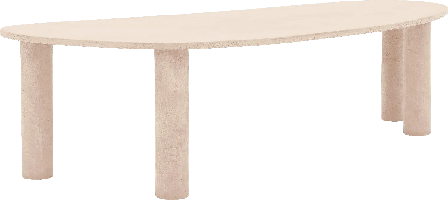 Goossens Stone Eettafel Beton Grijs - 8231917-goossens-stone-eettafel-beton-grijs-01