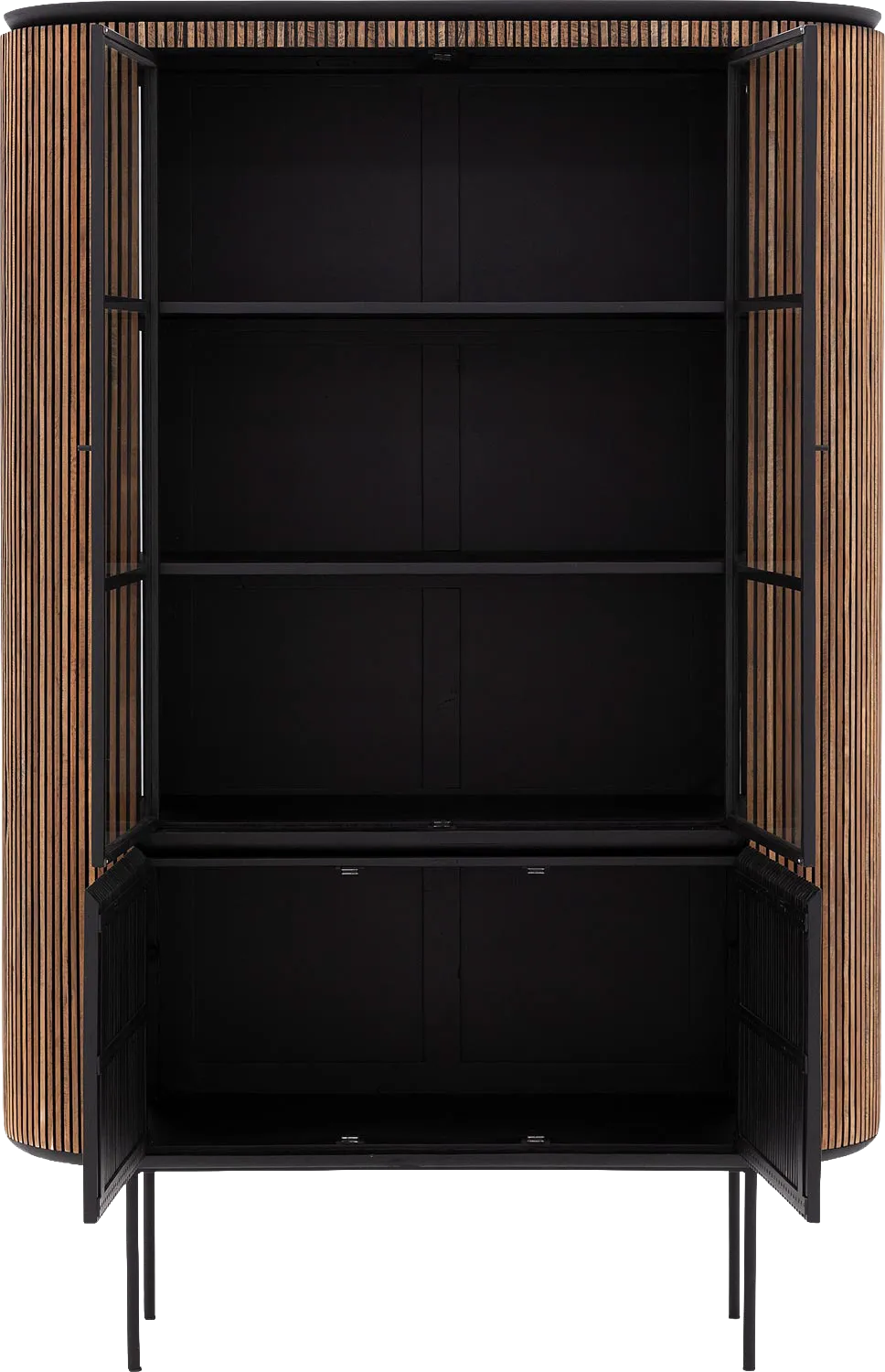 Goossens Adel Vitrinekast Teak - 8234671-goossens-adel-vitrinekast-teak-02