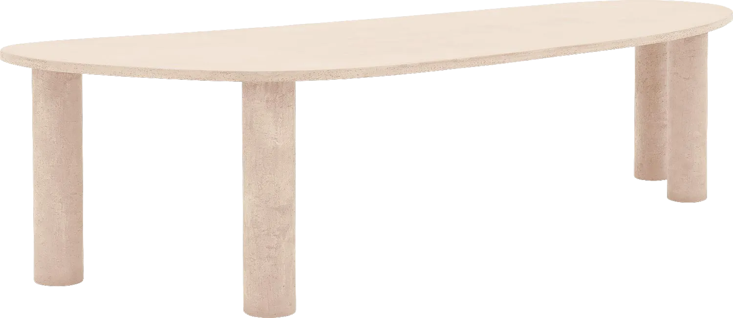 Goossens Stone Eettafel Beton Grijs - 8231919-goossens-stone-eettafel-beton-grijs-01