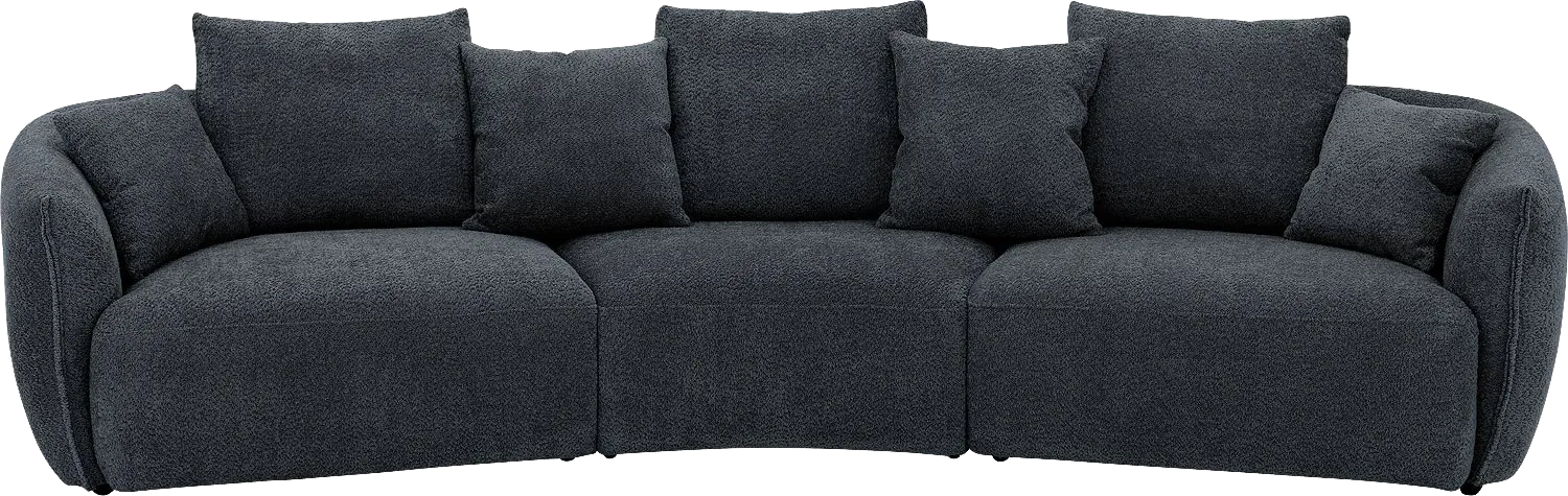Goossens Fay Bank Stof Zwart - 8251278-goossens-fay-bank-stof-zwart-01