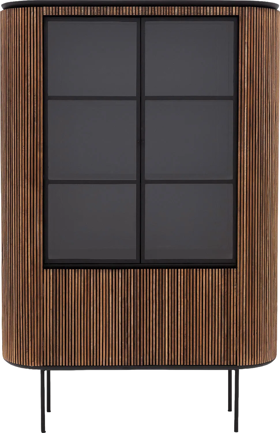 Goossens Adel Vitrinekast Teak - 8234671-goossens-adel-vitrinekast-teak-01