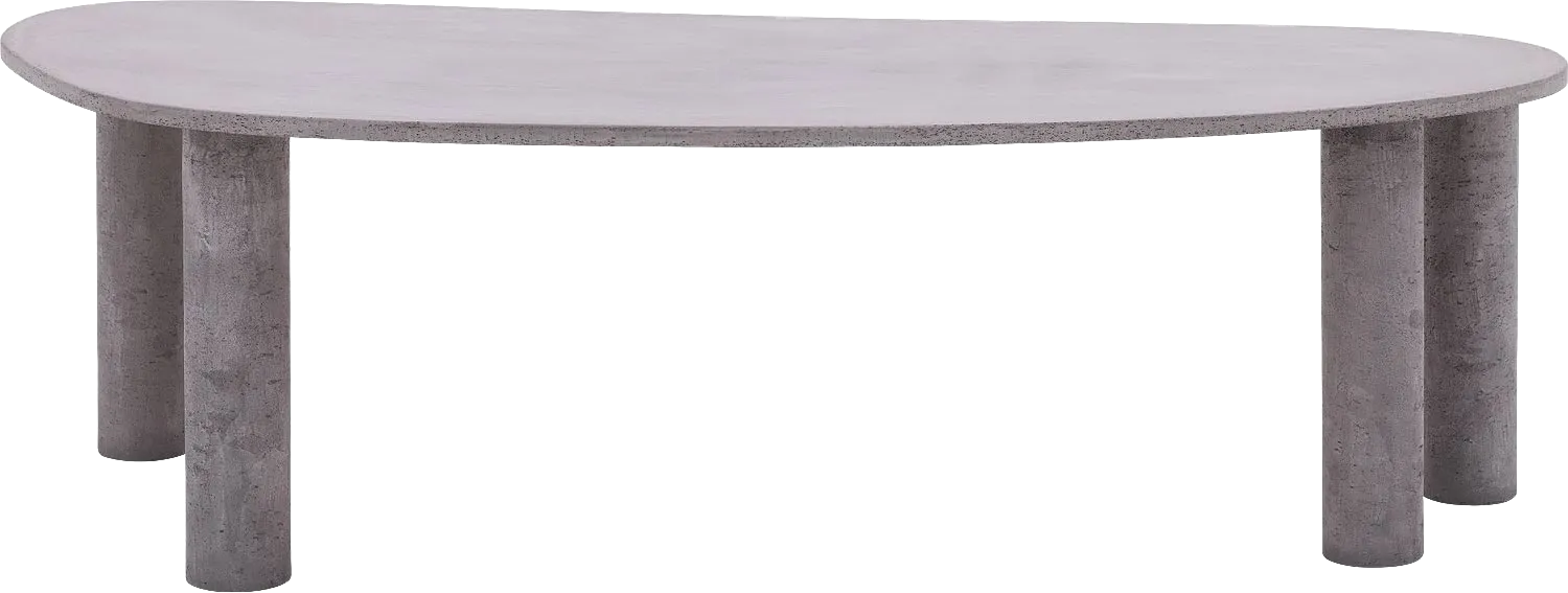 Goossens Stone Eettafel Beton Grijs - 8231884-goossens-stone-eettafel-beton-grijs-01