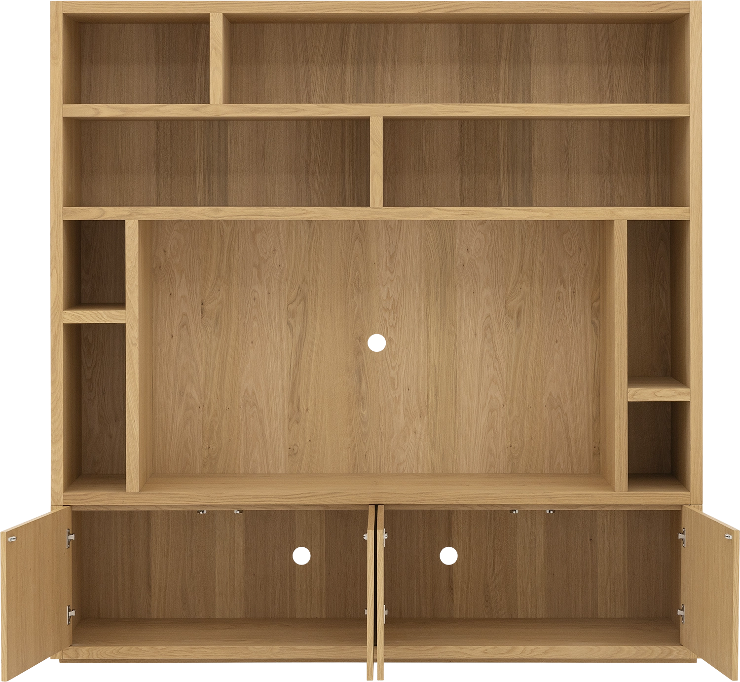 Goossens Barcelona Tv Meubel Eiken Blank - 8251584-goossens-barcelona-tv-meubel-eiken-blank-02
