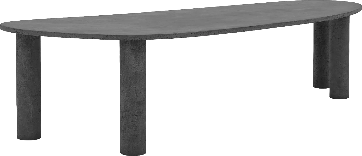 Goossens Stone Eettafel Beton Grijs - 8231911-goossens-stone-eettafel-beton-grijs-01