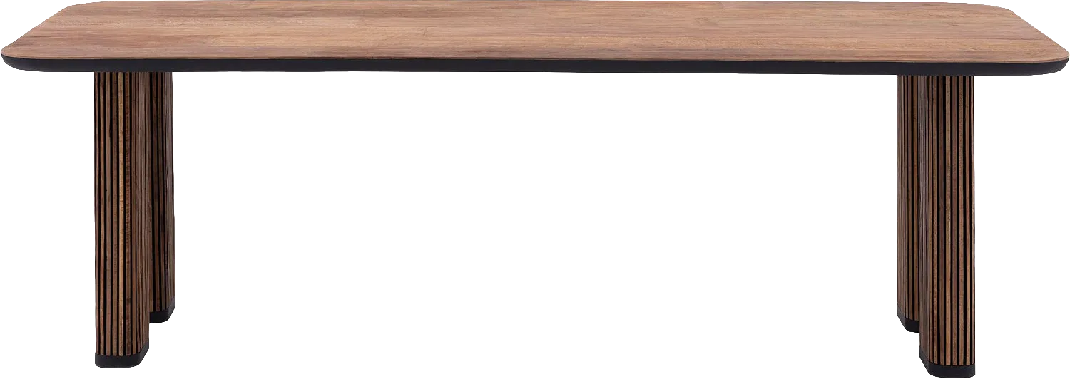 Goossens Adel Eettafel Teak Bruin - 8233613-goossens-adel-eettafel-teak-bruin-02