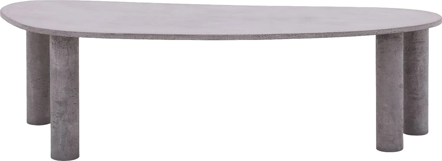 Goossens Stone Eettafel Beton Grijs - 8231885-goossens-stone-eettafel-beton-grijs-03