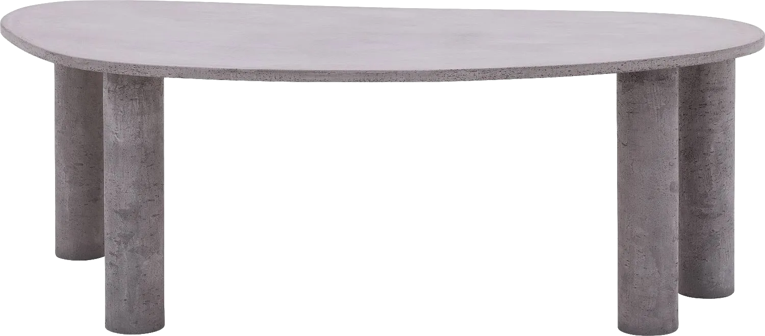 Goossens Stone Eettafel Beton Grijs - 8231882-goossens-stone-eettafel-beton-grijs-03