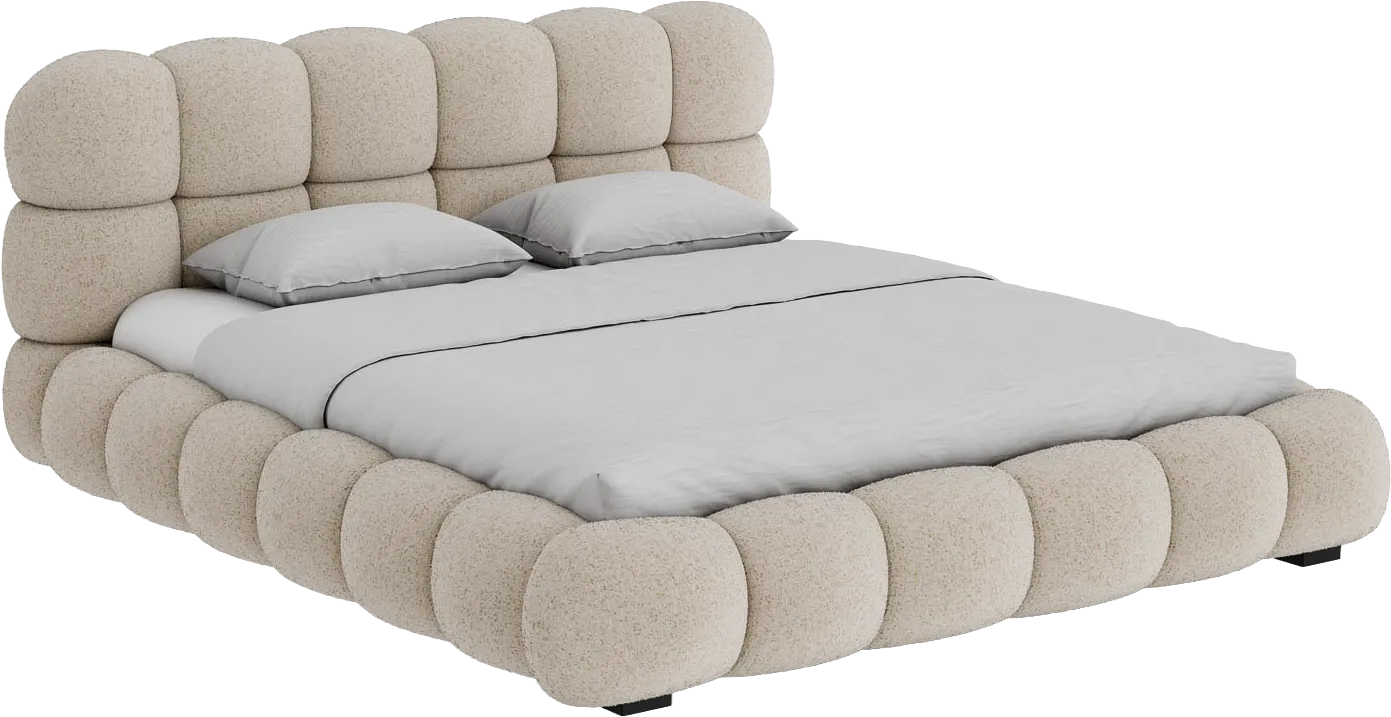 Goossens Cloud Bedframe Stof - 8252391-goossens-cloud-bedframe-stof-01