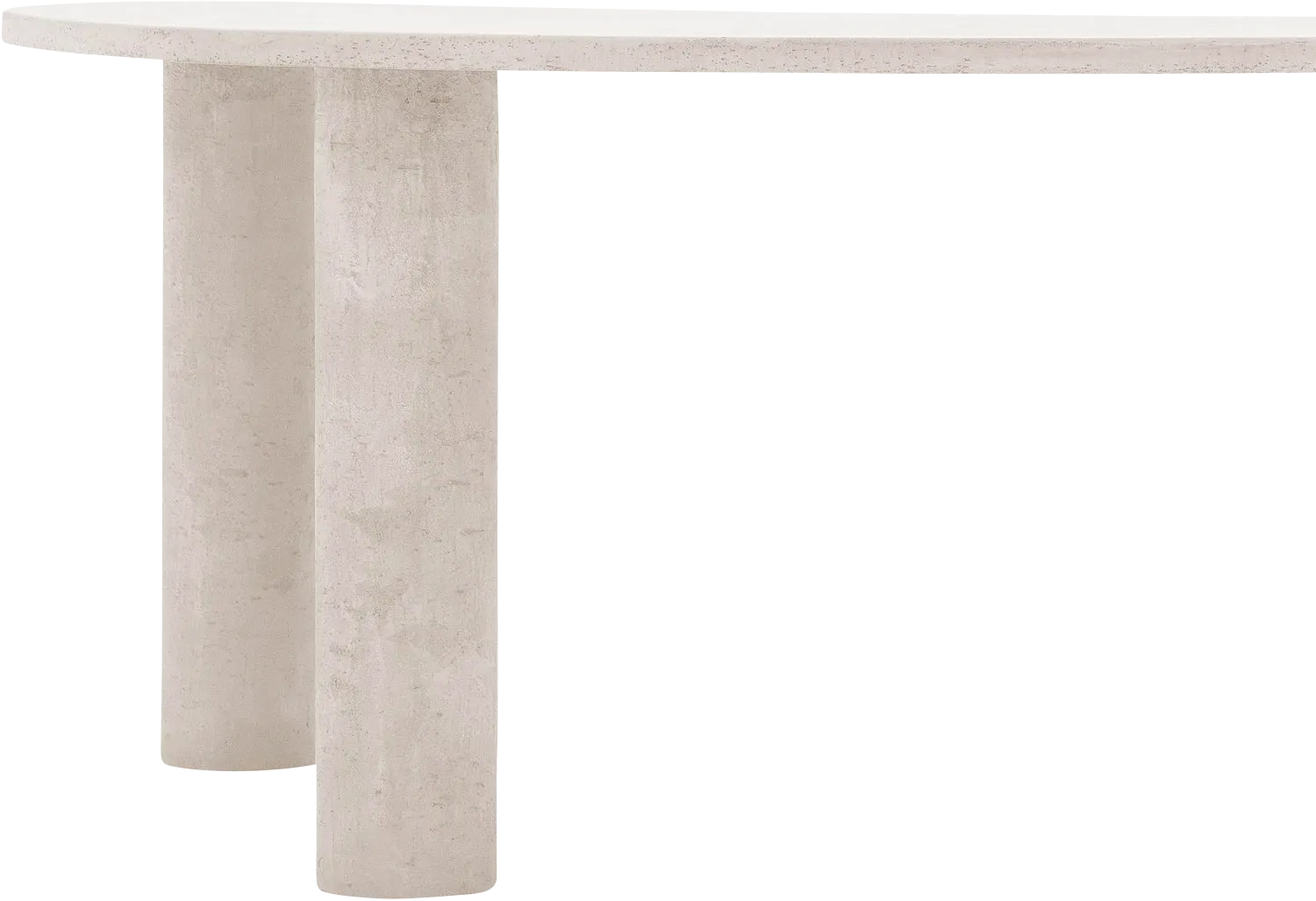 Goossens Stone Eettafel Beton Wit - 8231890-goossens-stone-eettafel-beton-wit-05