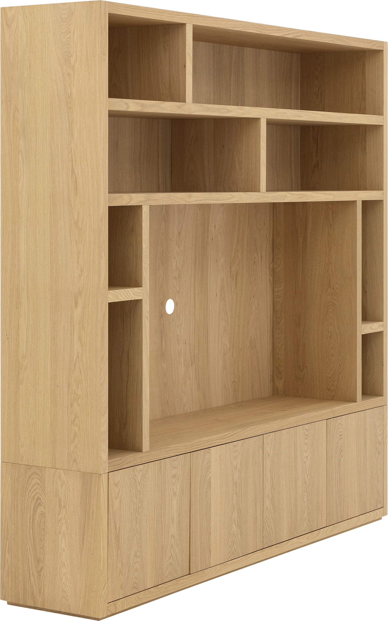 Goossens Barcelona Tv Meubel Eiken Blank - 8251584-goossens-barcelona-tv-meubel-eiken-blank-09